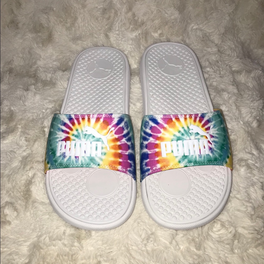 Puma Cool Cat Slides Tie Dye